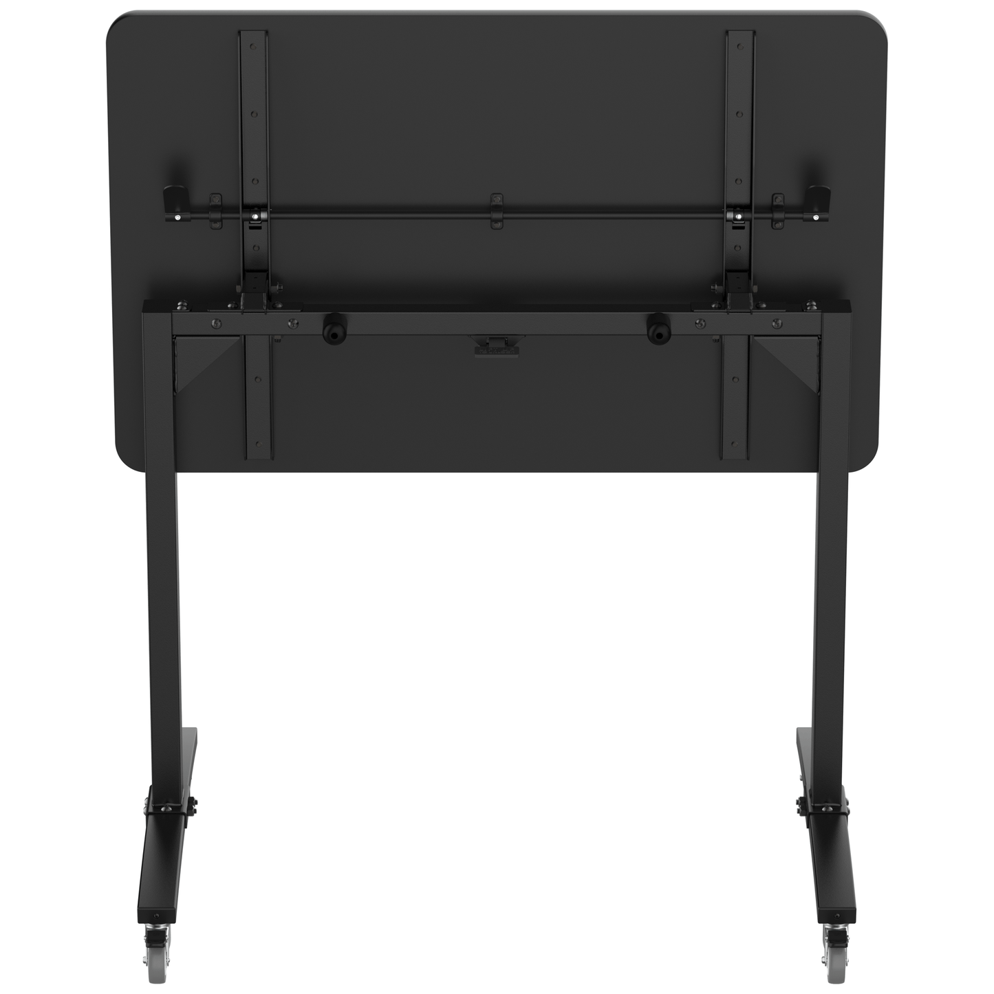 NPS Mobile Flipper Table - Space - Saving, Durable & Easy Mobility 30"W x 48"L x 42"H (NPS - MFT10 - 30483) - SchoolOutlet