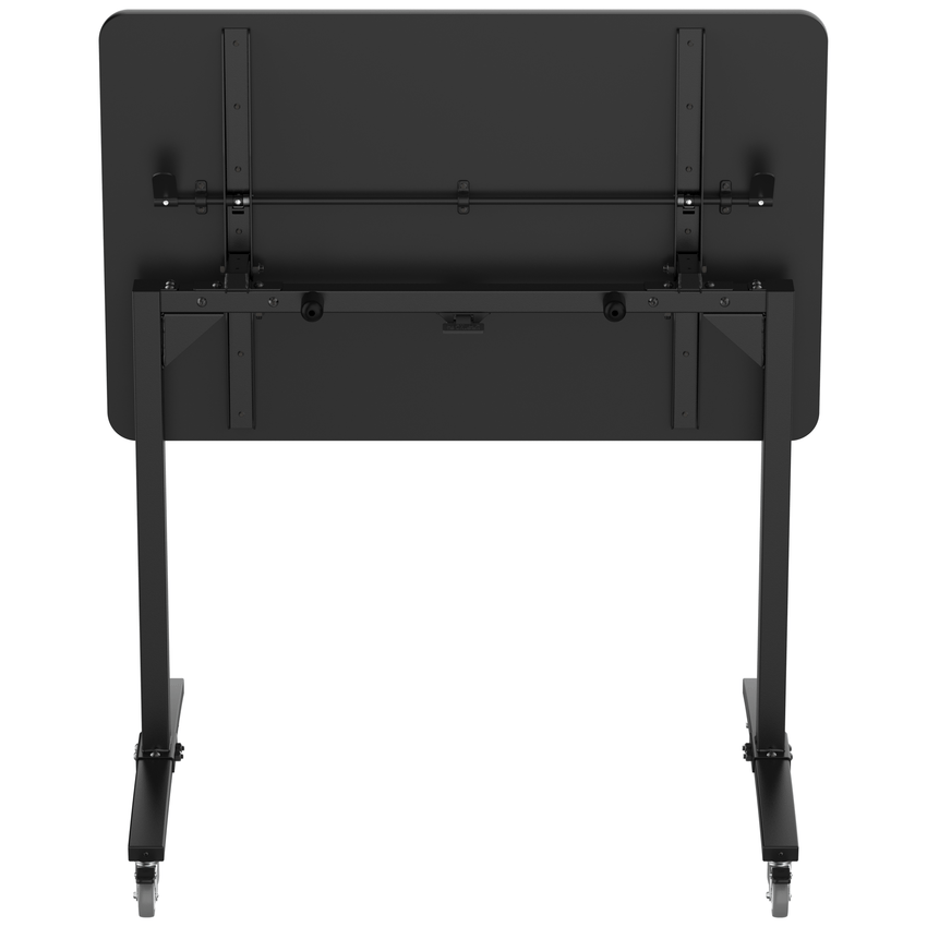 NPS Mobile Flipper Table - Space - Saving, Durable & Easy Mobility 30"W x 48"L x 42"H (NPS - MFT10 - 30483) - SchoolOutlet