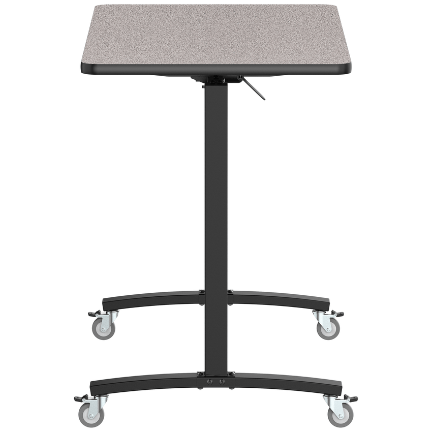 NPS Mobile Flipper Table - Space - Saving, Durable & Easy Mobility 30"W x 48"L x 42"H (NPS - MFT10 - 30483) - SchoolOutlet