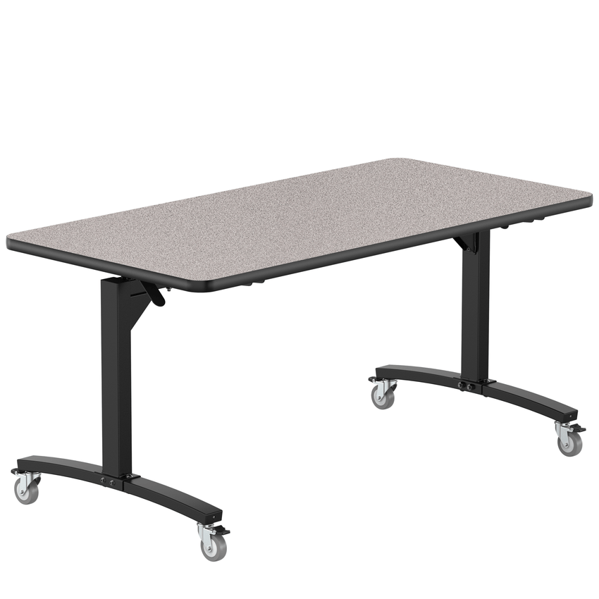 NPS Mobile Flipper Table - Space - Saving, Durable & Easy Mobility 30"W x 60"L x 29"H ADA (NPS - MFT10 - 30601) - SchoolOutlet