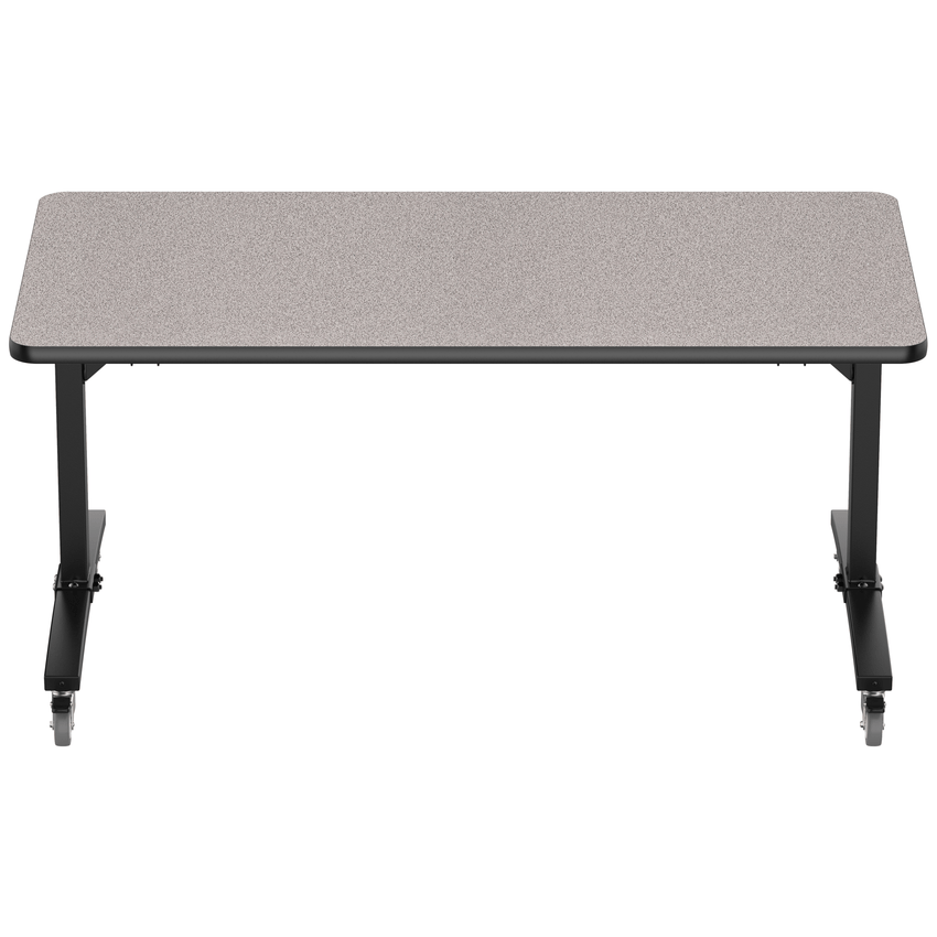 NPS Mobile Flipper Table - Space - Saving, Durable & Easy Mobility 30"W x 60"L x 29"H ADA (NPS - MFT10 - 30601) - SchoolOutlet