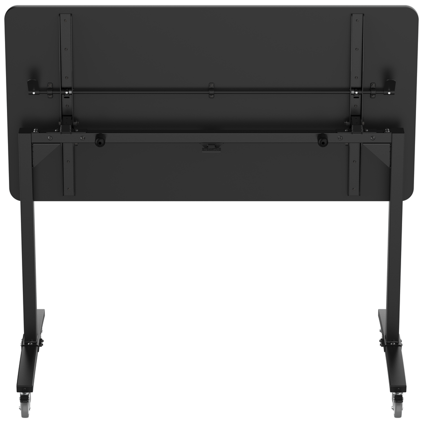 NPS Mobile Flipper Table - Space - Saving, Durable & Easy Mobility 30"W x 60"L x 42"H (NPS - MFT10 - 30603) - SchoolOutlet