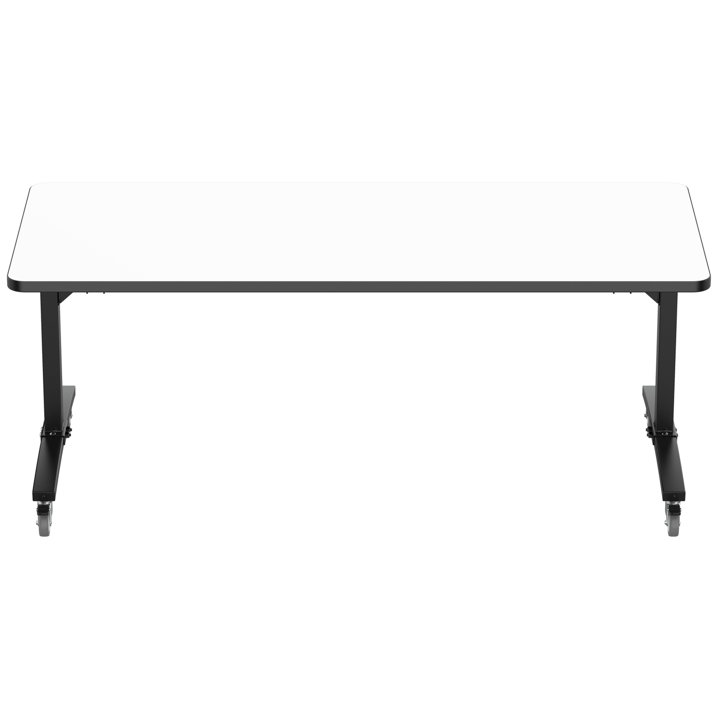 NPS Mobile Flipper Table - Space - Saving, Durable & Easy Mobility 30"W x 72"L x 29"H ADA (NPS - MFT10 - 30721) - SchoolOutlet