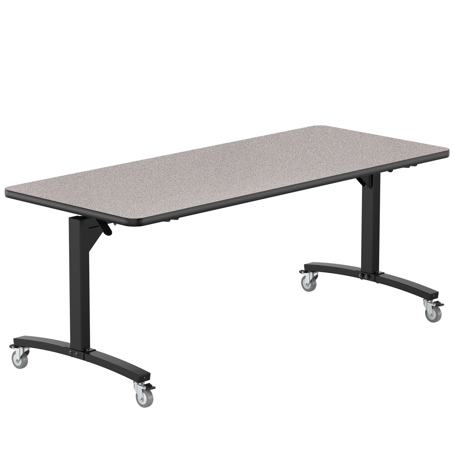 NPS Mobile Flipper Table - Space - Saving, Durable & Easy Mobility 30"W x 72"L x 29"H ADA (NPS - MFT10 - 30721) - SchoolOutlet