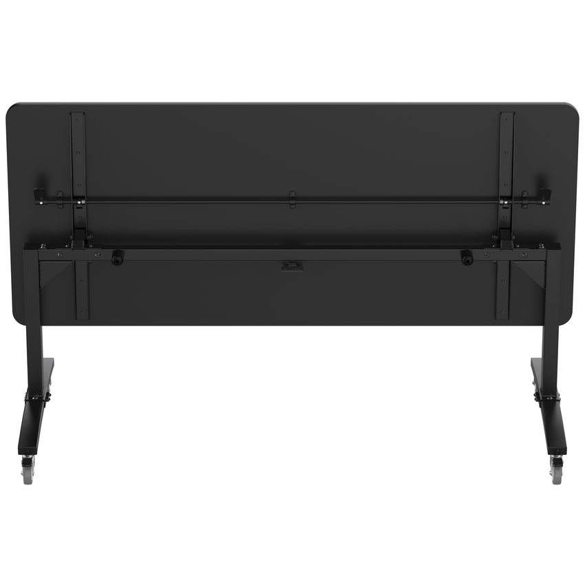 NPS Mobile Flipper Table - Space - Saving, Durable & Easy Mobility 30"W x 72"L x 29"H ADA (NPS - MFT10 - 30721) - SchoolOutlet