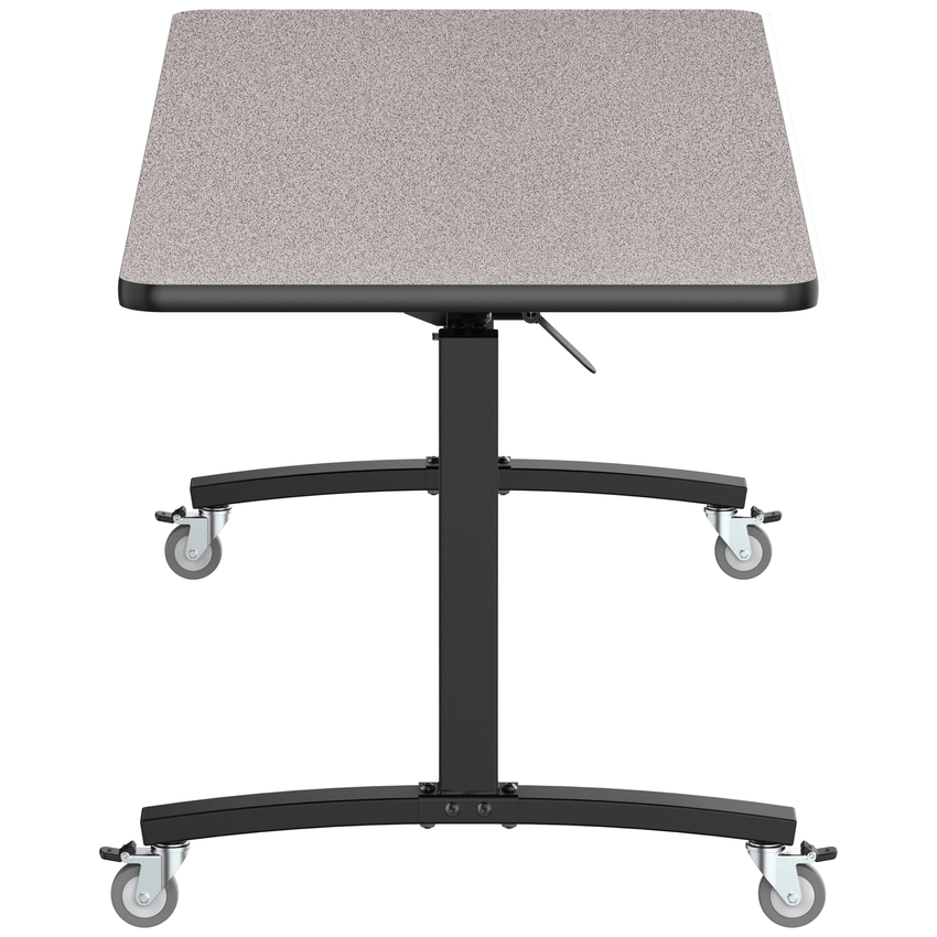 NPS Mobile Flipper Table - Space - Saving, Durable & Easy Mobility 30"W x 72"L x 29"H ADA (NPS - MFT10 - 30721) - SchoolOutlet
