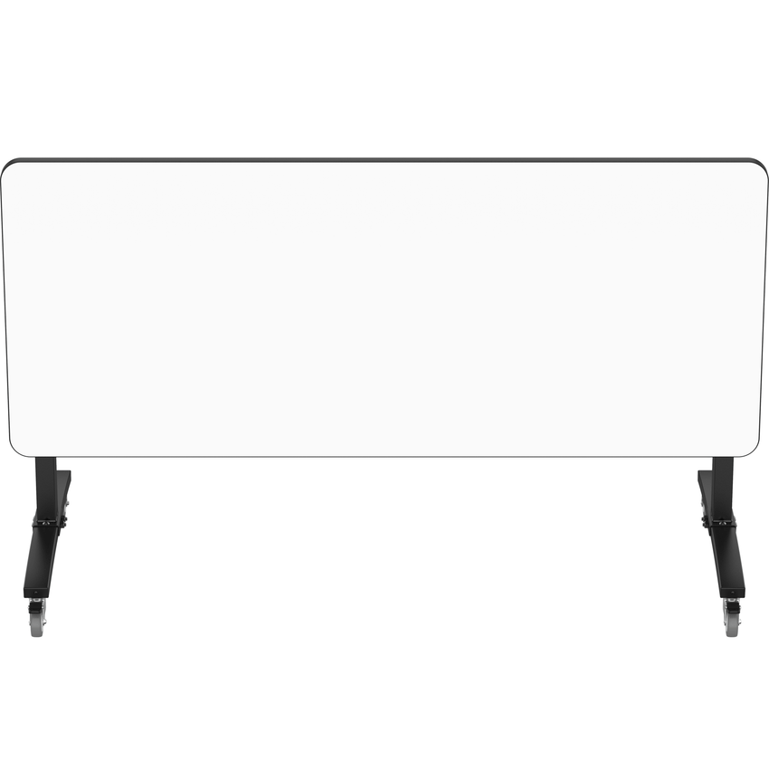 NPS Mobile Flipper Table - Space - Saving, Durable & Easy Mobility 30"W x 72"L x 29"H ADA (NPS - MFT10 - 30721) - SchoolOutlet