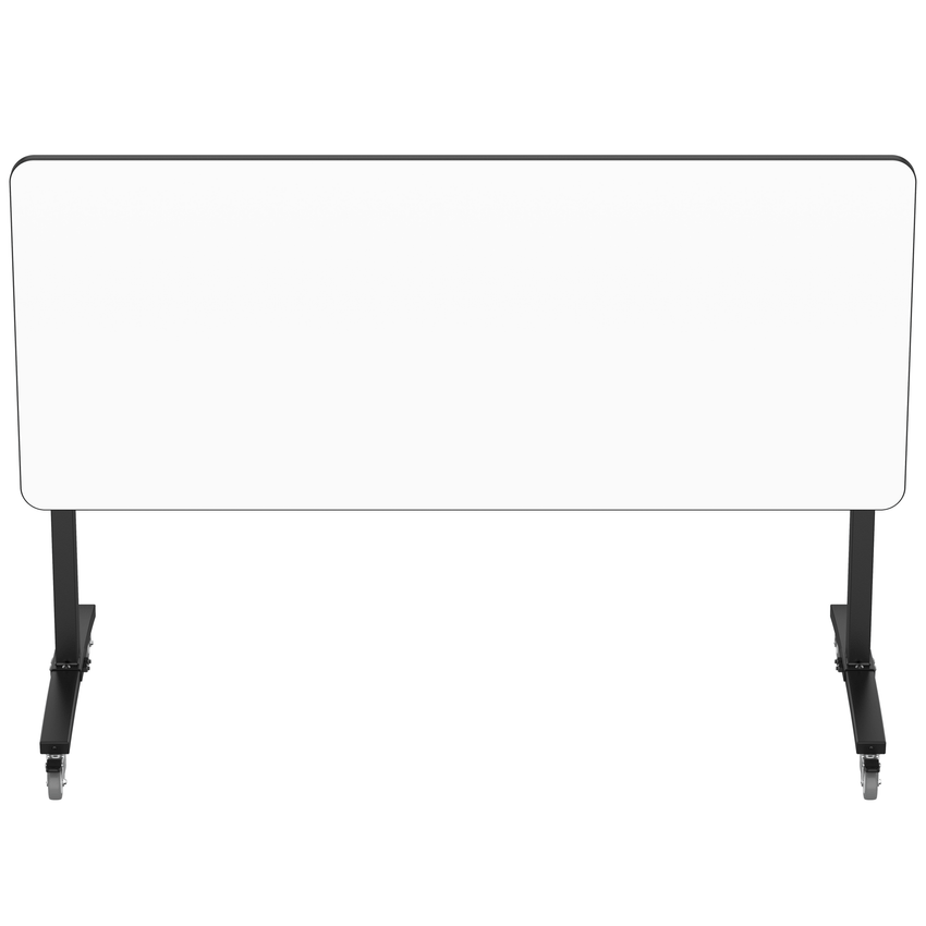 NPS Mobile Flipper Table - Space - Saving, Durable & Easy Mobility 30"W x 72"L x 36"H (NPS - MFT10 - 30722) - SchoolOutlet