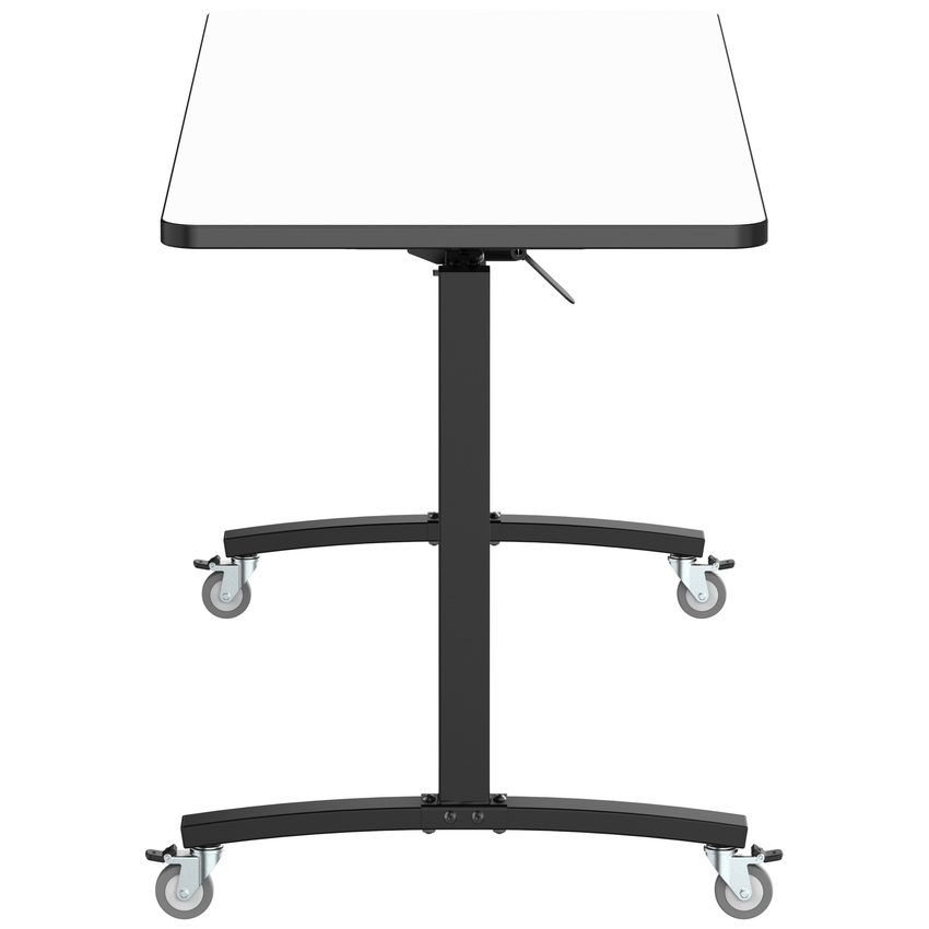 NPS Mobile Flipper Table - Space - Saving, Durable & Easy Mobility 30"W x 72"L x 36"H (NPS - MFT10 - 30722) - SchoolOutlet