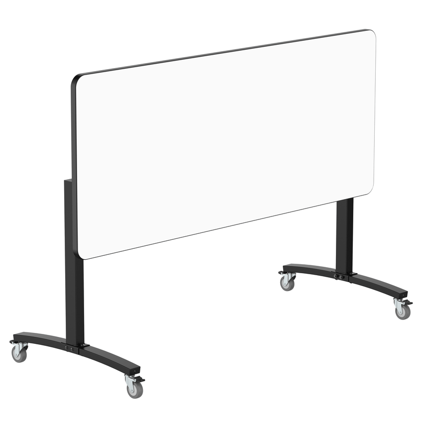 NPS Mobile Flipper Table - Space - Saving, Durable & Easy Mobility 30"W x 72"L x 36"H (NPS - MFT10 - 30722) - SchoolOutlet