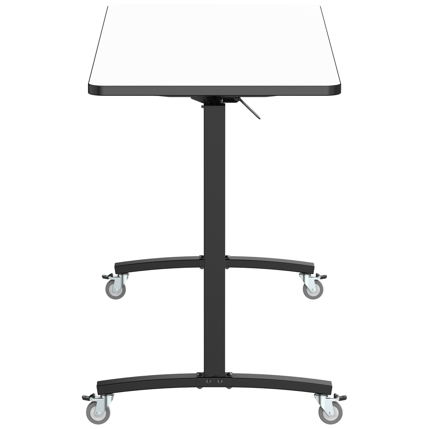 NPS Mobile Flipper Table - Space - Saving, Durable & Easy Mobility 30"W x 72"L x 42"H (NPS - MFT10 - 30723) - SchoolOutlet
