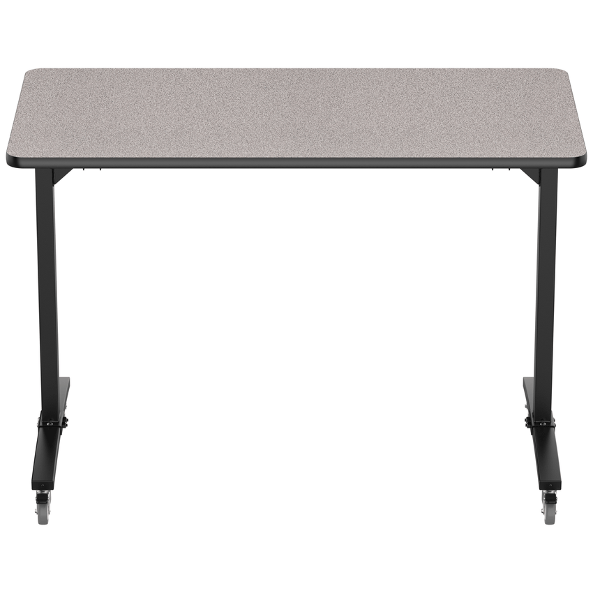 NPS Mobile Flipper Table - Space - Saving, Durable & Easy Mobility 30"W x 72"L x 42"H (NPS - MFT10 - 30723) - SchoolOutlet
