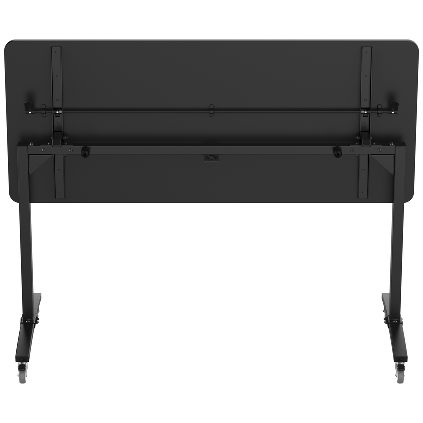 NPS Mobile Flipper Table - Space - Saving, Durable & Easy Mobility 30"W x 72"L x 42"H (NPS - MFT10 - 30723) - SchoolOutlet