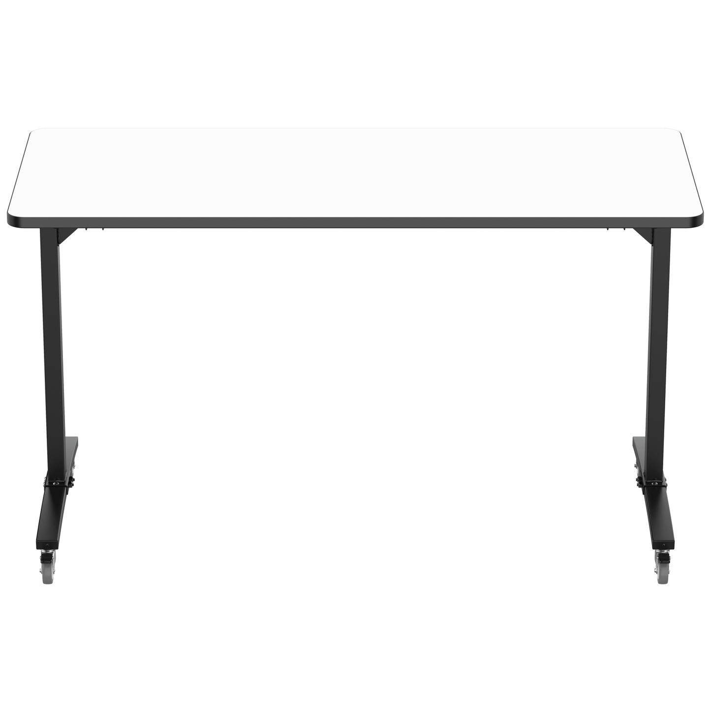 NPS Mobile Flipper Table - Space - Saving, Durable & Easy Mobility 30"W x 72"L x 42"H (NPS - MFT10 - 30723) - SchoolOutlet