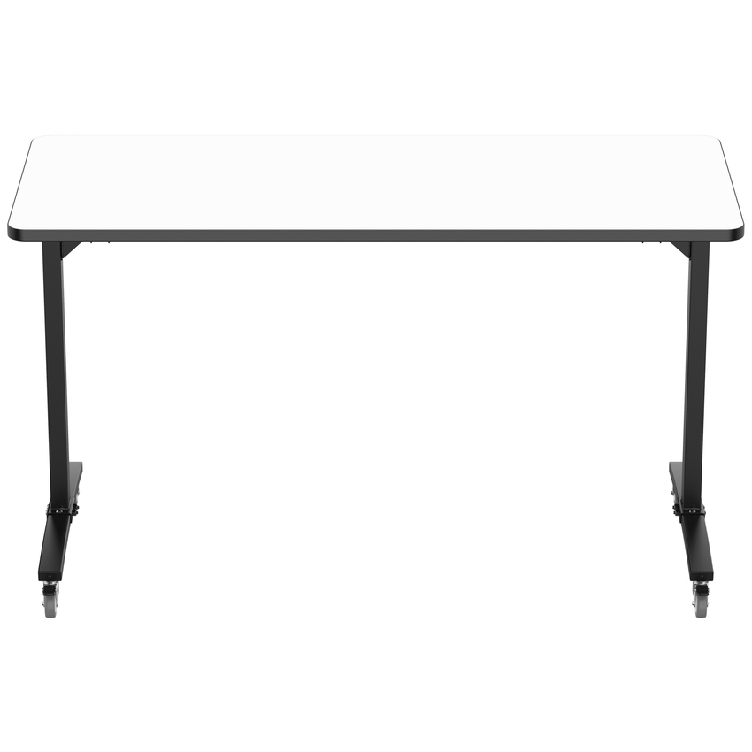 NPS Mobile Flipper Table - Space - Saving, Durable & Easy Mobility 30"W x 72"L x 42"H (NPS - MFT10 - 30723) - SchoolOutlet
