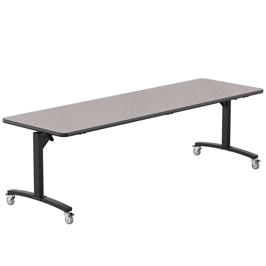NPS Mobile Flipper Table - Space - Saving, Durable & Easy Mobility 30"W x 96"L x 29"H ADA (NPS - MFT10 - 30961) - SchoolOutlet