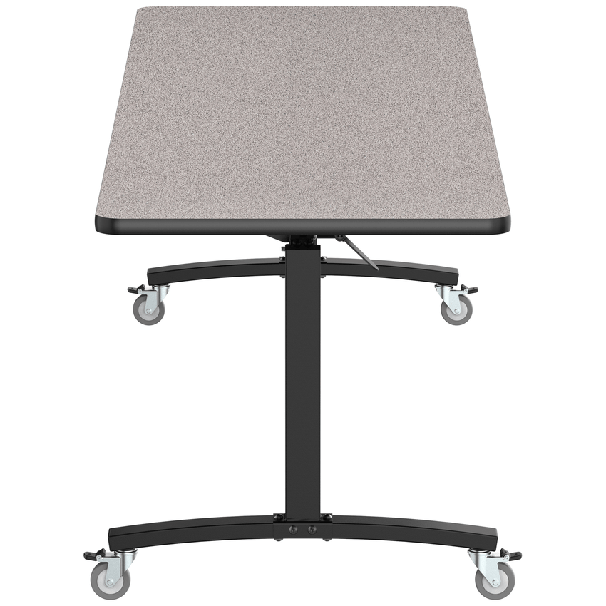 NPS Mobile Flipper Table - Space - Saving, Durable & Easy Mobility 30"W x 96"L x 29"H ADA (NPS - MFT10 - 30961) - SchoolOutlet