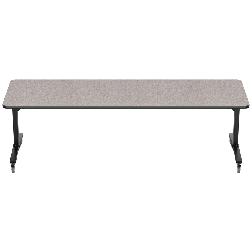 NPS Mobile Flipper Table - Space - Saving, Durable & Easy Mobility 30"W x 96"L x 29"H ADA (NPS - MFT10 - 30961) - SchoolOutlet
