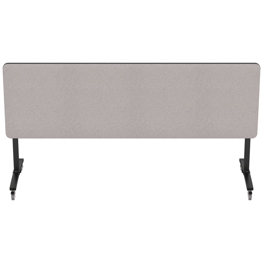 NPS Mobile Flipper Table - Space - Saving, Durable & Easy Mobility 30"W x 96"L x 36"H (NPS - MFT10 - 30962) - SchoolOutlet