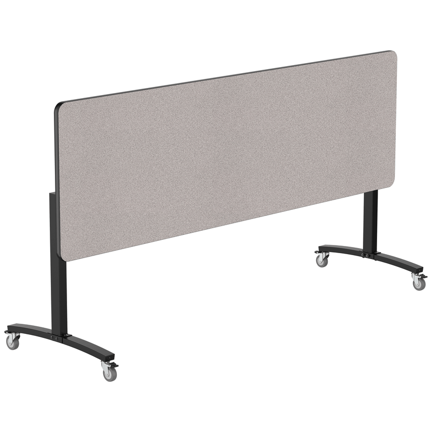 NPS Mobile Flipper Table - Space - Saving, Durable & Easy Mobility 30"W x 96"L x 36"H (NPS - MFT10 - 30962) - SchoolOutlet