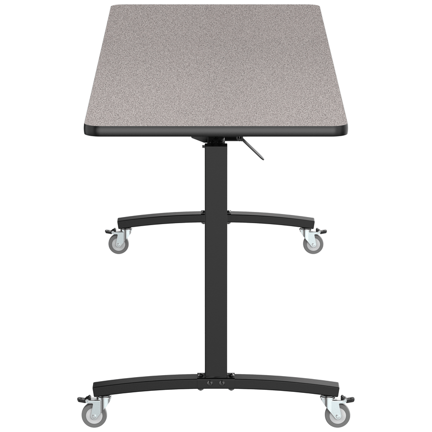 NPS Mobile Flipper Table - Space - Saving, Durable & Easy Mobility 30"W x 96"L x 36"H (NPS - MFT10 - 30962) - SchoolOutlet