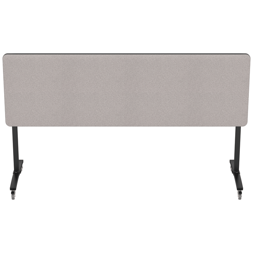 NPS Mobile Flipper Table - Space - Saving, Durable & Easy Mobility 30"W x 96"L x 42"H (NPS - MFT10 - 30963) - SchoolOutlet