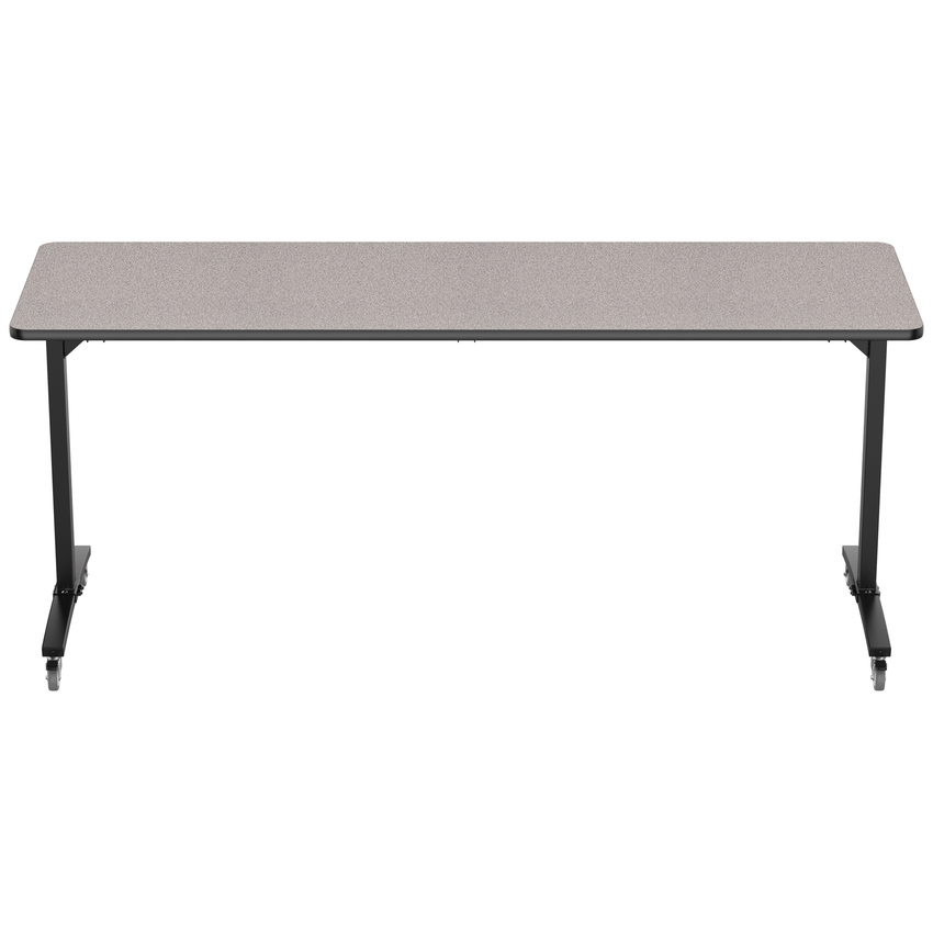 NPS Mobile Flipper Table - Space - Saving, Durable & Easy Mobility 30"W x 96"L x 42"H (NPS - MFT10 - 30963) - SchoolOutlet