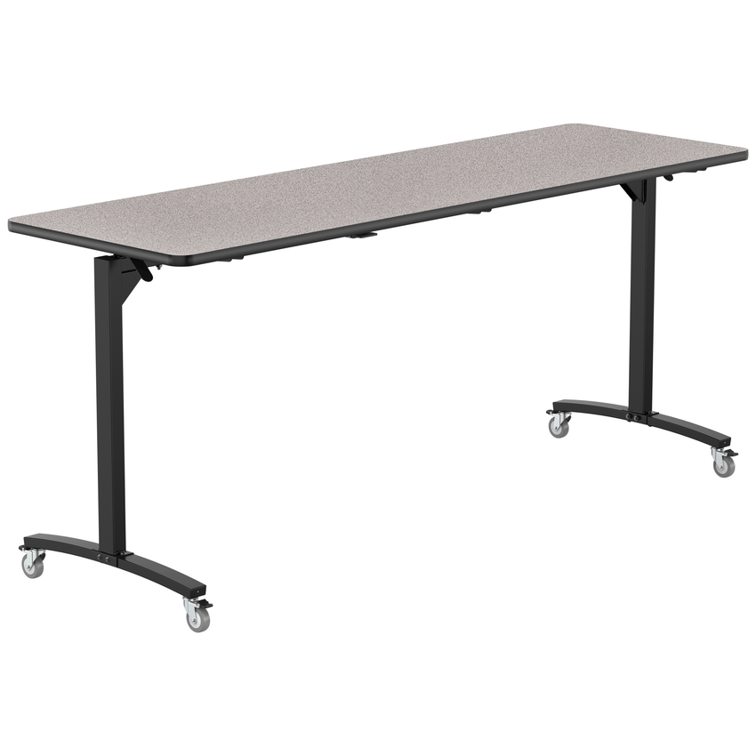 NPS Mobile Flipper Table - Space - Saving, Durable & Easy Mobility 30"W x 96"L x 42"H (NPS - MFT10 - 30963) - SchoolOutlet