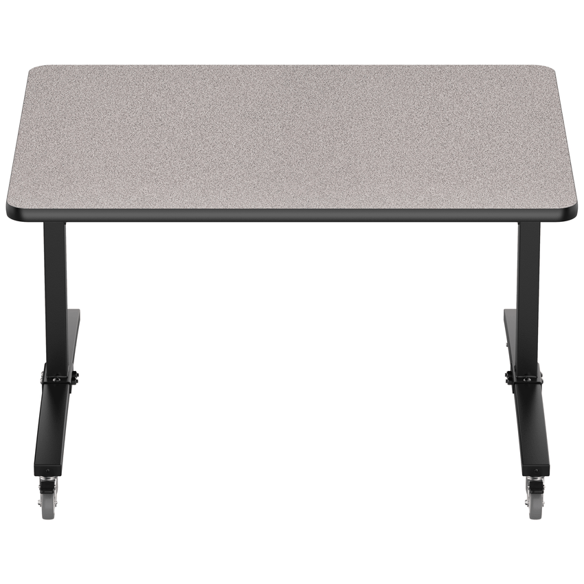 NPS Mobile Flipper Table - Space - Saving, Durable & Easy Mobility 36"W x 48"L x 29"H ADA (NPS - MFT10 - 36481) - SchoolOutlet