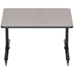 NPS Mobile Flipper Table - Space - Saving, Durable & Easy Mobility 36