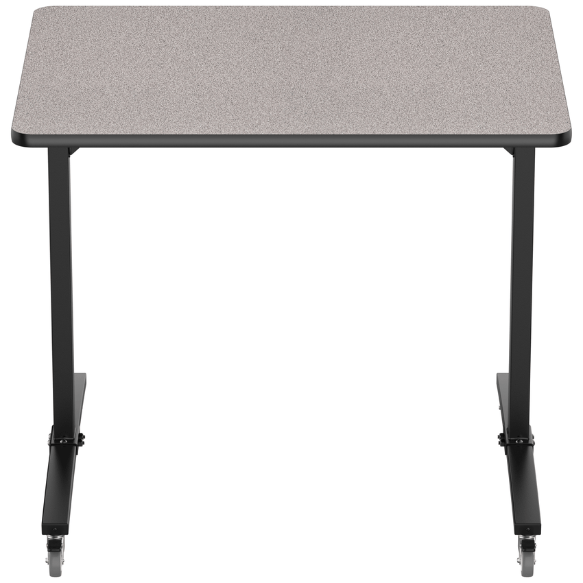 NPS Mobile Flipper Table - Space - Saving, Durable & Easy Mobility 36"W x 48"L x 42"H (NPS - MFT10 - 36483) - SchoolOutlet