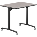 NPS Mobile Flipper Table - Space - Saving, Durable & Easy Mobility 36
