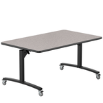 NPS Mobile Flipper Table - Space - Saving, Durable & Easy Mobility 36