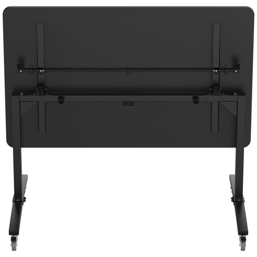 NPS Mobile Flipper Table - Space - Saving, Durable & Easy Mobility 36"W x 60"L x 36"H (NPS - MFT10 - 36602) - SchoolOutlet