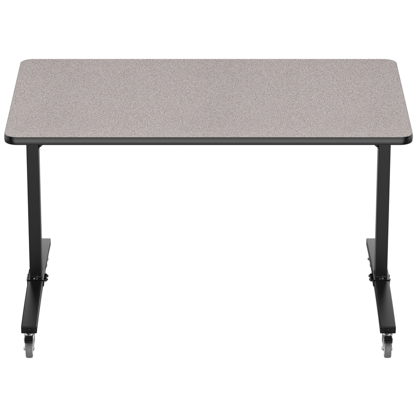 NPS Mobile Flipper Table - Space - Saving, Durable & Easy Mobility 36"W x 60"L x 36"H (NPS - MFT10 - 36602) - SchoolOutlet