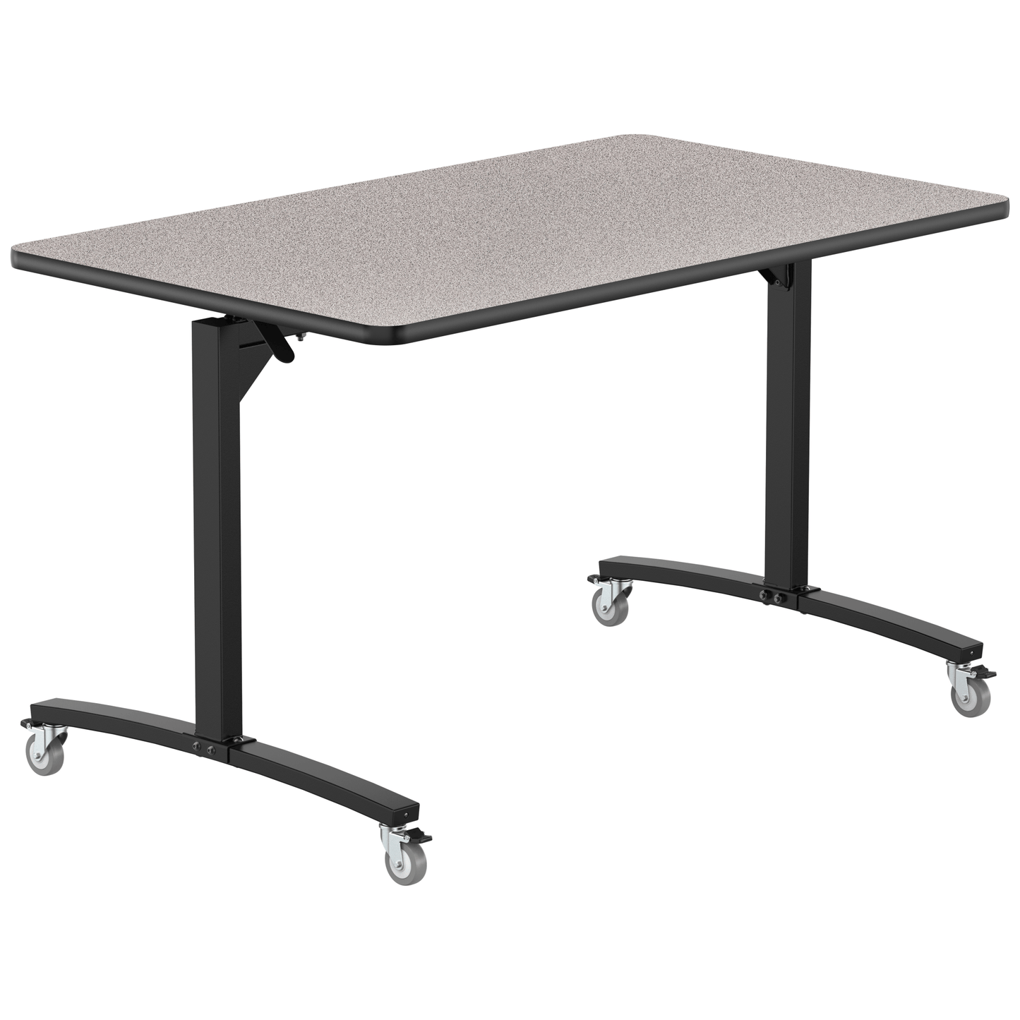 NPS Mobile Flipper Table - Space - Saving, Durable & Easy Mobility 36"W x 60"L x 36"H (NPS - MFT10 - 36602) - SchoolOutlet