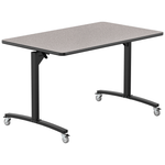 NPS Mobile Flipper Table - Space - Saving, Durable & Easy Mobility 36