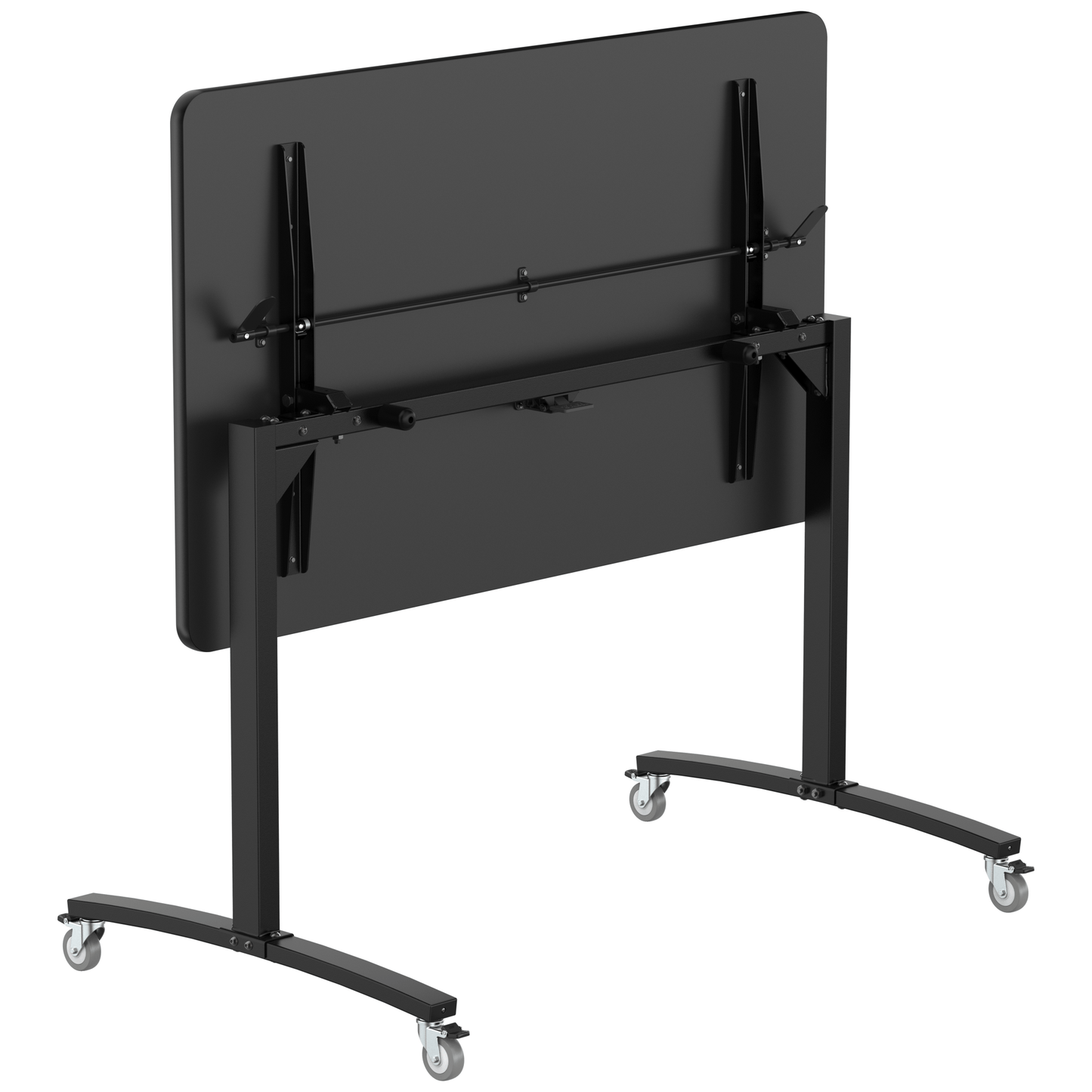 NPS Mobile Flipper Table - Space - Saving, Durable & Easy Mobility 36"W x 60"L x 42"H (NPS - MFT10 - 36603) - SchoolOutlet