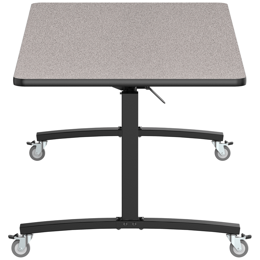 NPS Mobile Flipper Table - Space - Saving, Durable & Easy Mobility 36"W x 72"L x 29"H ADA (NPS - MFT10 - 36721) - SchoolOutlet