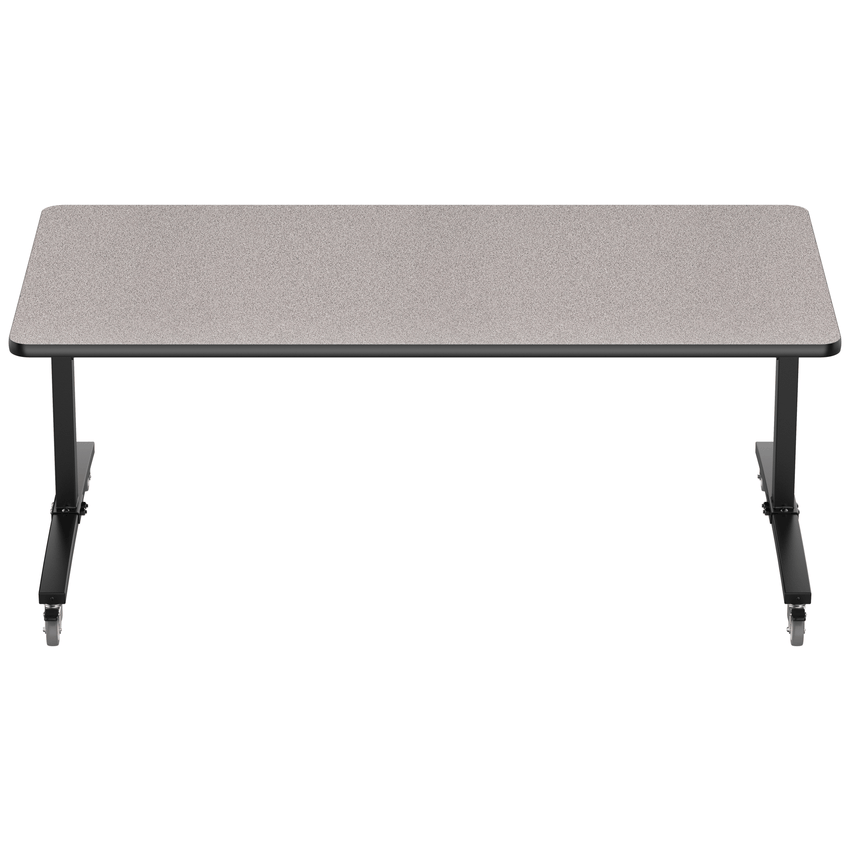 NPS Mobile Flipper Table - Space - Saving, Durable & Easy Mobility 36"W x 72"L x 29"H ADA (NPS - MFT10 - 36721) - SchoolOutlet