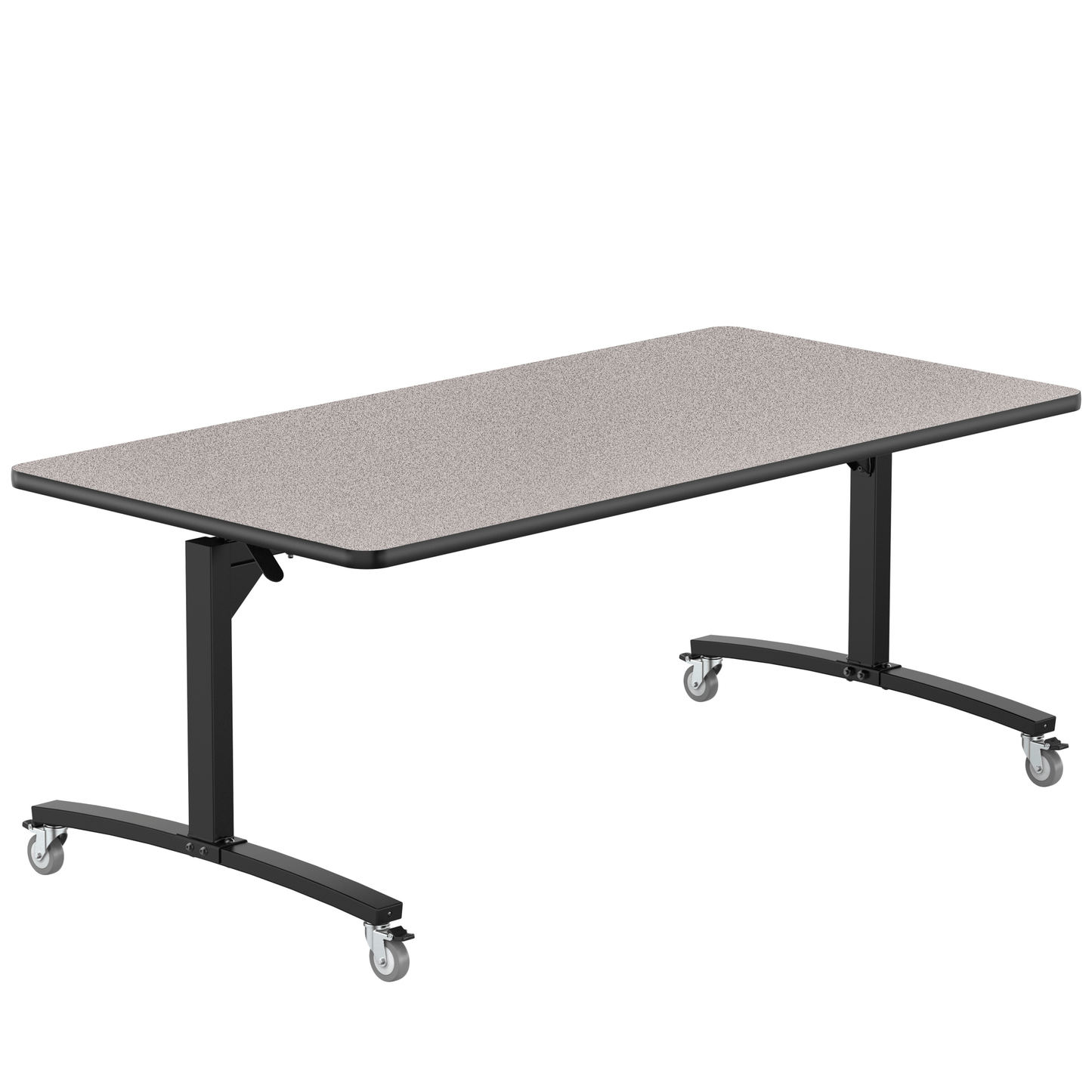 NPS Mobile Flipper Table - Space - Saving, Durable & Easy Mobility 36"W x 72"L x 29"H ADA (NPS - MFT10 - 36721) - SchoolOutlet