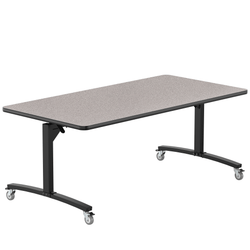 NPS Mobile Flipper Table - Space-Saving, Durable & Easy Mobility 36"W x 72"L x 29"H ADA (NPS-MFT10-36721)