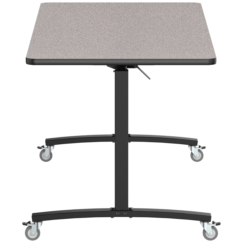 NPS Mobile Flipper Table - Space - Saving, Durable & Easy Mobility 36"W x 72"L x 36"H (NPS - MFT10 - 36722) - SchoolOutlet