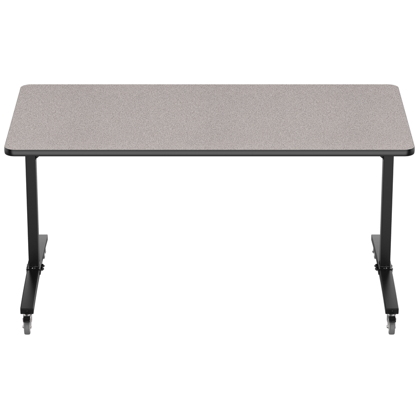 NPS Mobile Flipper Table - Space - Saving, Durable & Easy Mobility 36"W x 72"L x 36"H (NPS - MFT10 - 36722) - SchoolOutlet
