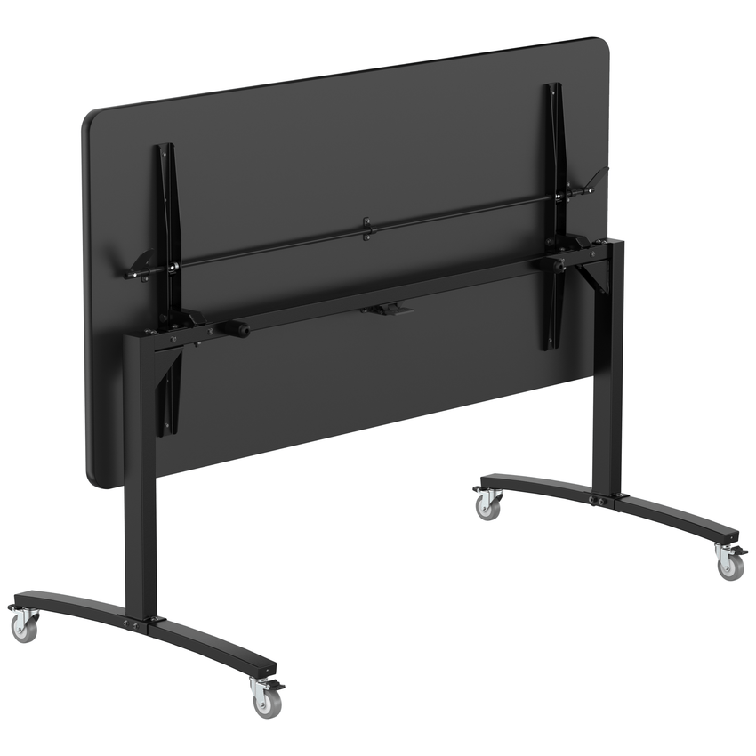 NPS Mobile Flipper Table - Space - Saving, Durable & Easy Mobility 36"W x 72"L x 36"H (NPS - MFT10 - 36722) - SchoolOutlet