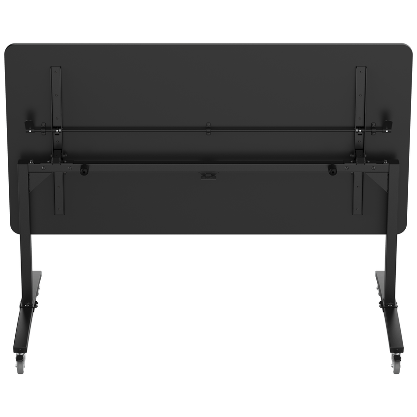 NPS Mobile Flipper Table - Space - Saving, Durable & Easy Mobility 36"W x 72"L x 36"H (NPS - MFT10 - 36722) - SchoolOutlet