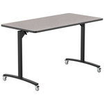 NPS Mobile Flipper Table - Space - Saving, Durable & Easy Mobility 36