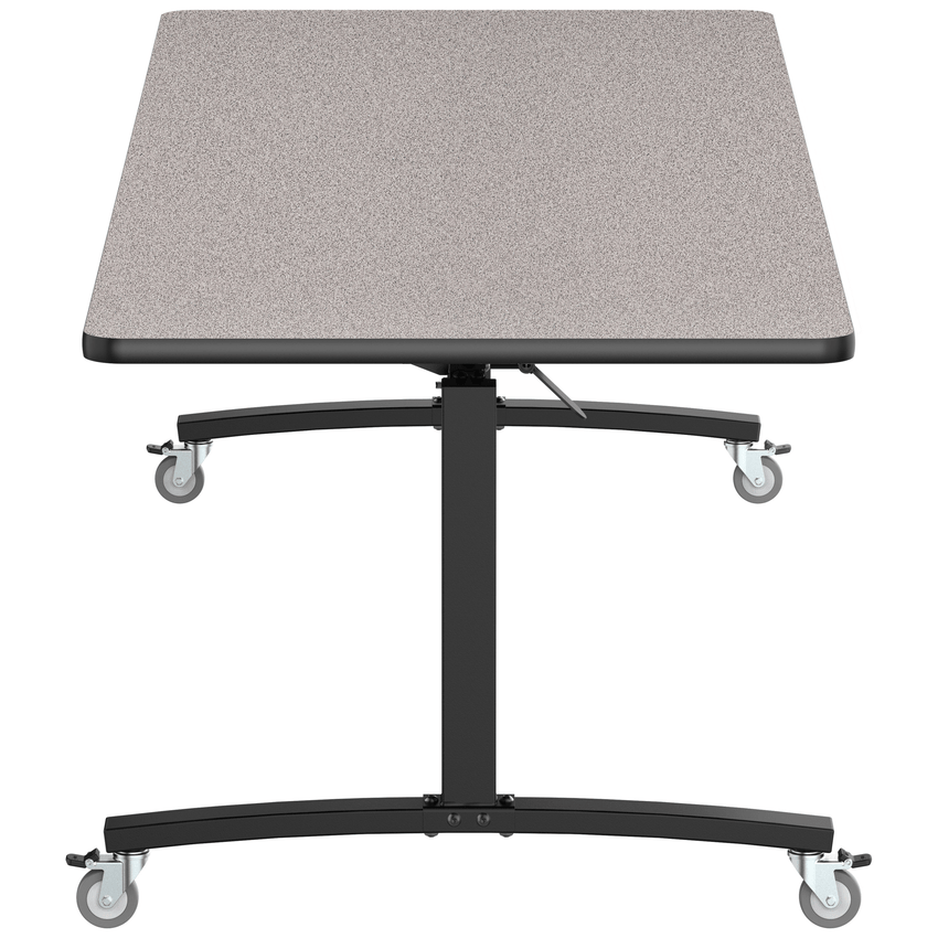 NPS Mobile Flipper Table - Space - Saving, Durable & Easy Mobility 36"W x 96"L x 29"H ADA (NPS - MFT10 - 36961) - SchoolOutlet