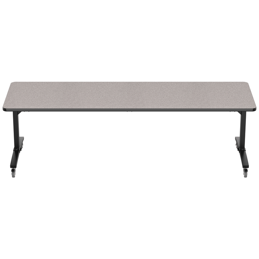 NPS Mobile Flipper Table - Space - Saving, Durable & Easy Mobility 36"W x 96"L x 29"H ADA (NPS - MFT10 - 36961) - SchoolOutlet