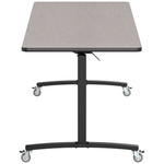 NPS Mobile Flipper Table - Space - Saving, Durable & Easy Mobility 36
